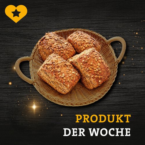 💛 Kürbiskernbrötchen!

Kernig, saftig, natürlich gut.

Unser Kürbiskernbrötchen mit vielen Kürbiskernen und Mehl aus der...