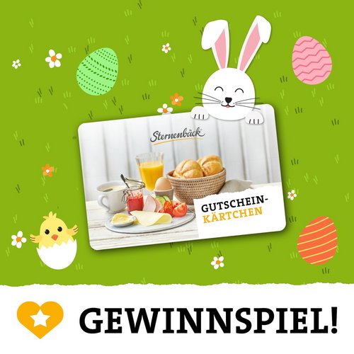 💛 Gewinnspiel! 🐰 Mit voller Vorfreude auf das Osterfest verlosen wir 3 x 20 €-Gutscheine für eure Lieblingsbäckerei! 💛 
...